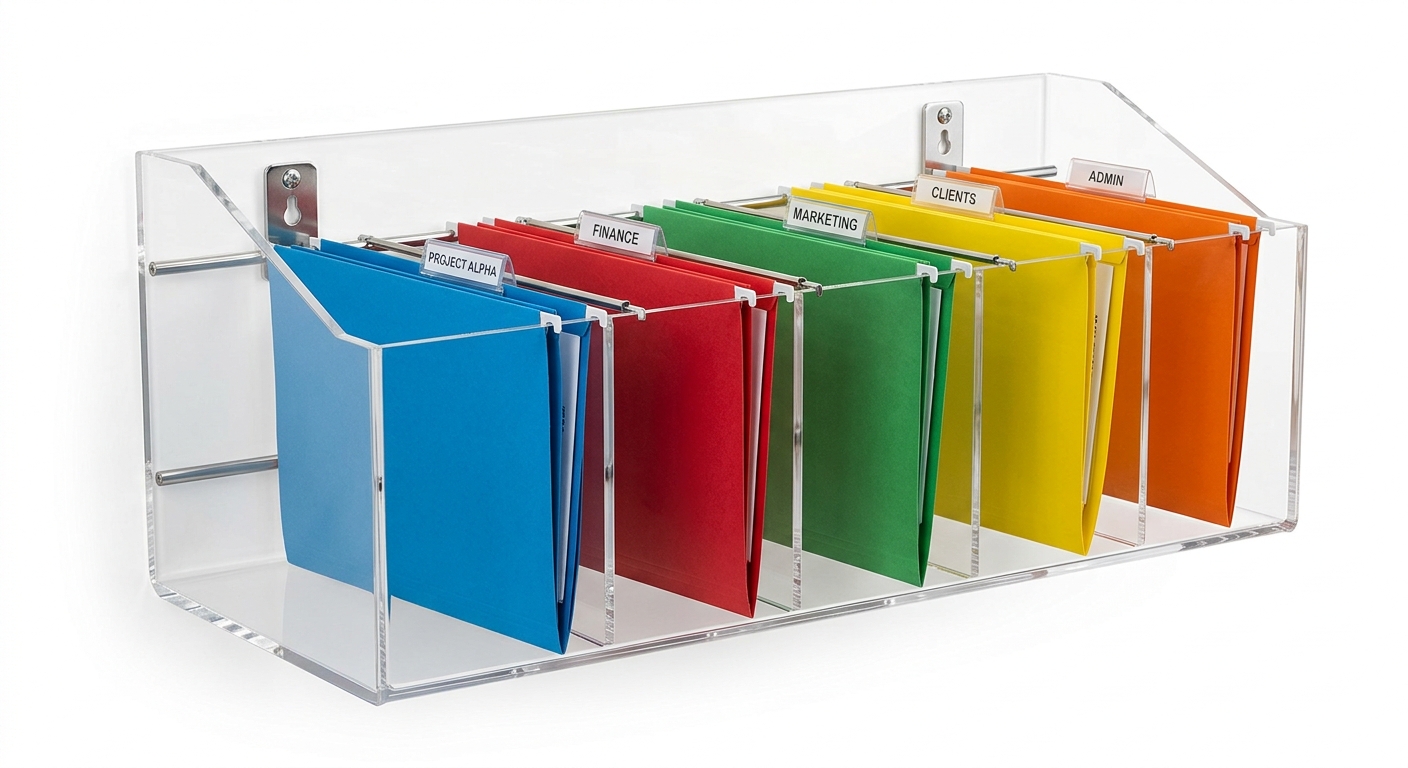 Hanging File Folder Rack
